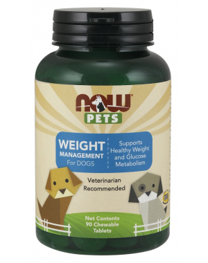 Weight Management para Cães 90 Chewable Tablets NOW Pets