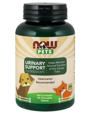 Urinary Support para Cães e Gatos 90 chewables tabs NOW Pets