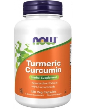 Curcumin 60 Veg Caps NOW Foods