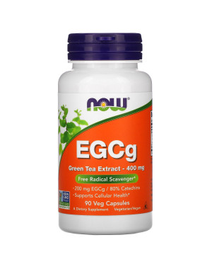 EGCg, Green Tea Extract, 400 mg, 90 Veg Capsules Now