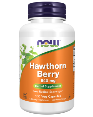 Hawthorn Berry 540 mg 100 Capsules NOW Foods