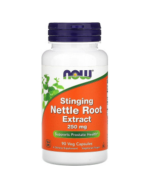 Stinging Nettle Root Extract, 250 mg, 90 Veg Capsules Now