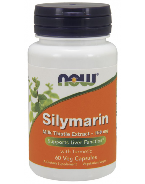 Silymarin Milk Thistle Extract 150 mg 60 Veg Capsules NOW Foods