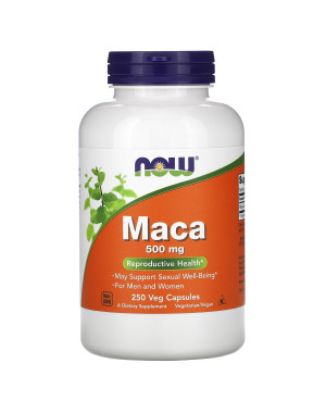 Maca, 500 mg, 250 Veg Capsules Now