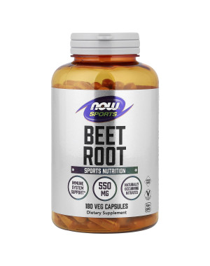 Beet Root, 550 mg, 180 Veg Capsules Now