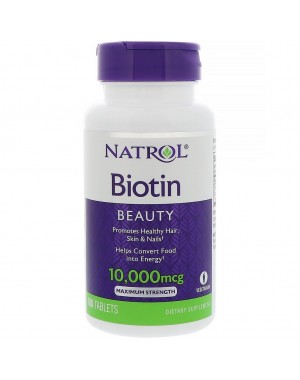 Biotina 10.000mcg 100 tablets NATROL