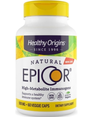 Epicor Proteção Imunológica 500mg 60 Cápsulas Healthy Origins 