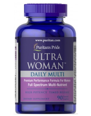 Ultra Woman Daily Multi 90 caplets PURITANS Pride