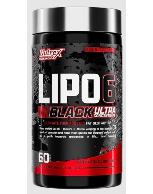 Lipo 6 UC 60 caps NOVO embalagem nova