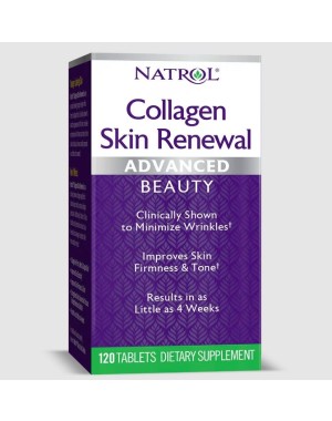 Collagen Skin Renewal Advanced Colageno 120 tablets NATROL