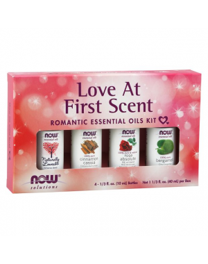 Kit de Óleos Essenciais Love at First Scent  40ml NOW Foods 