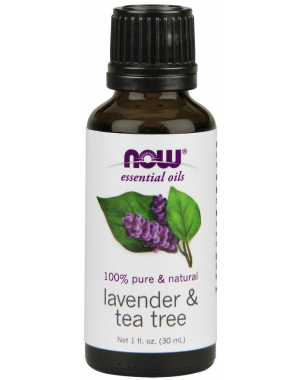 Óleo Essencial Blend Lavender & Tea Tree 30ml NOW Foods