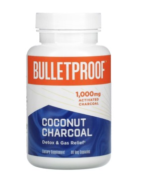  Coconut Charcoal 500mg 90 caps BULLETPROOF 