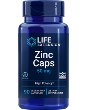 Zinco Caps 50 mg 90 vegetarian capsules LIFE Extension