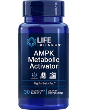 AMPK Metabolic Activator Life Extension 30 vegetarian tablets 