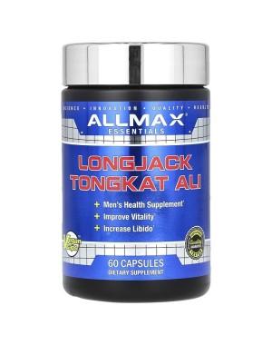 Essentials, Longjack Tongkat Ali, 60 Capsules ALLMAX