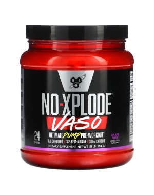 BSN, No-Xplode VASO, Ultimate Pump Pre-Workout, 1.11 lb (504 g)