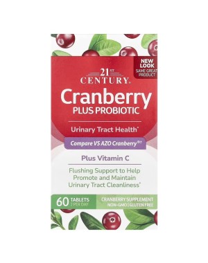 Cranberry Plus Probiotic, 60 Tablets