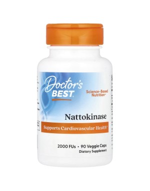Nattokinase, 2,000 FUs, 90 Veggie Caps Doctor's Best