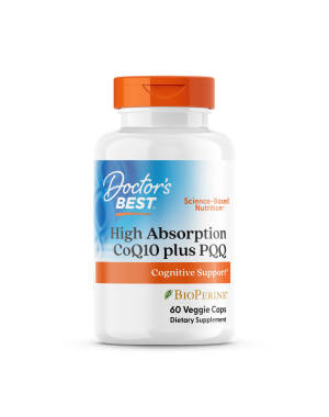 High Absorption CoQ10 Plus PQQ , 60 Veggie Caps Doctor's Best