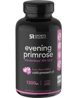 Evening Primrose Oil 120 Caps SPORTS Research  