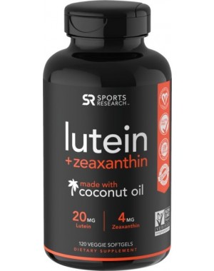 Lutein & Zeaxanthin 120 Veggie Softgels SPORTS Research