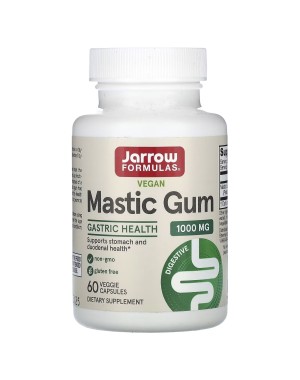 Vegan Mastic Gum, 1,000 mg, 60 Veggie Capsules Jarrow Formulas