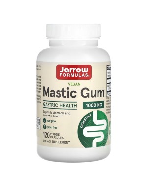 Vegan Mastic Gum, 1,000 mg, 120 Veggie Capsules Jarrow Formulas