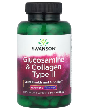 Glucosamine & Collagen Type II, 90 Capsules Swanson