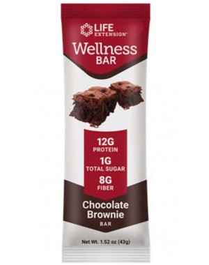  Wellness Bar caixa com 12 barrinhas Life Extension 