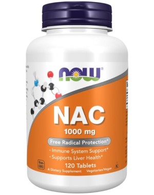 NAC 1000 mg 120 Tablets Now