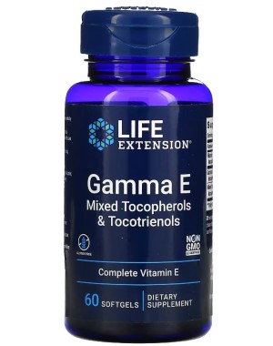 Gamma E Mixed Tocopherols & Tocotrienols 60 softgels Life Extension