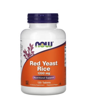 RED YEAST RICE EXTRACT 1200MG 120 TABS Now