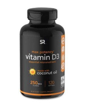 Vitamina D3 10.000 120s Sports Research