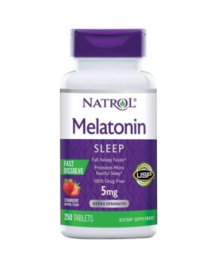 Melatonina Natrol 5mg 250 tablets val. 6/2021