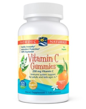 Vitamina C 250mg 120 gummies Nordic Naturals