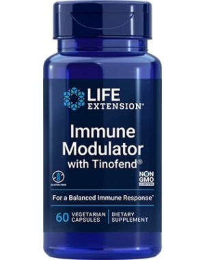 Immune Modulator with Tinofend, 60 Vcaps Life Extension