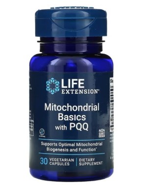 Mitochondrial Basics with PQQ 30 vegetarian capsules Life Extension