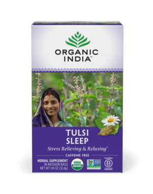 Chá Tulsi Sleep  18 sachês Organic India