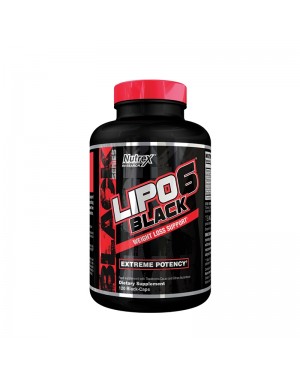 Lipo 6 Black  120 capsulas Nutrex 