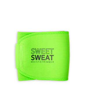 Sweet Sweat Neon Waist Trimmers (Tubes)-Neon Green-S
