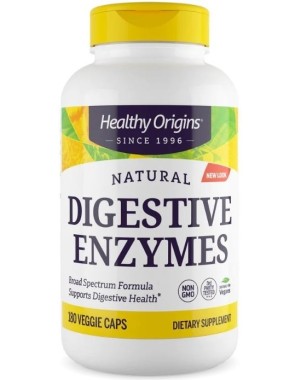 Digestive Enzymes 180 vcaps Healthy Origins