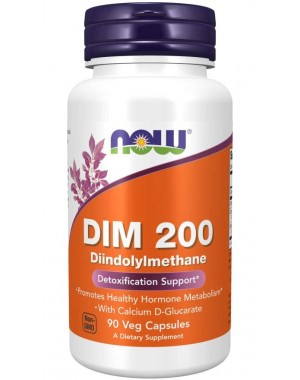 DIM 200 Diindolylmethane 90 Veg Capsules NOW