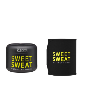 Sweet Sweat Stick 3.5 Oz + Waist Trimmer-Yellow-L-Original