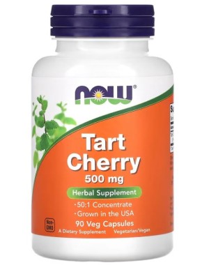 Tart Cherry 500 mg 90 Veg Capsules Now foods