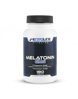 Melatonina 6 mg  180 capsulas PLV Proline Vitamins