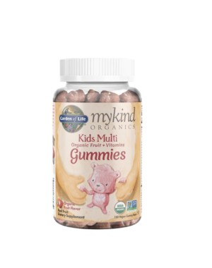 Mykind Organics Kids Multi Gummies Organic Fruit -120 Vegan Gummy Bears Garden of life 