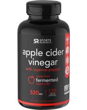 Apple Cider Vinegar 520mg 120s Sports Research