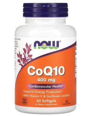 Coq10 400mg  60 veg Caps Now
