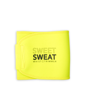Sweet Sweat Neon Waist Trimmers (Tubes)-Neon Yellow-XXL